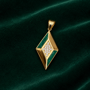 مدال مالاکیت یاسمین